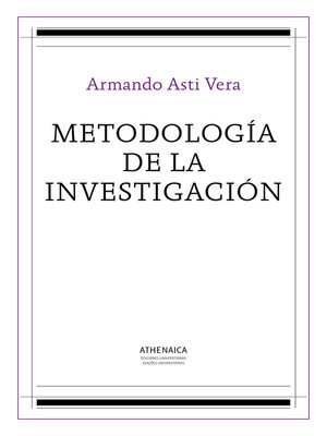 cover image of Metodología de la investigación
